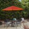 Pure Garden 9-Foot Outdoor Patio Umbrella, Orange 50-101-TC - alternate 1